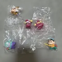 クレヨンしんちゃん×サンリオキャラクターズ フィギュアコレクション ガチャ　5点のサムネイル