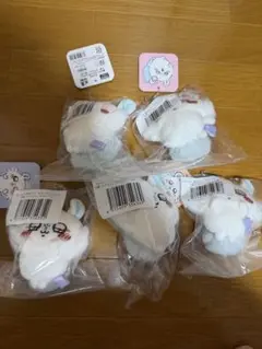 モモンガだらけくじ E賞マスコット 5種セット