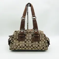 Coach Soho Signature Mini Boston Bag y2k