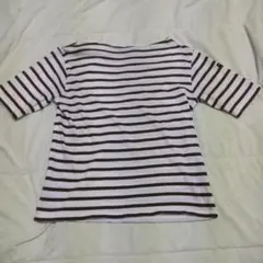 SAINT JAMES セントジェームス ストライプ 五分袖 Tシャツ