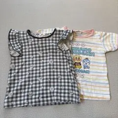 【2枚セット】アンパンマン 半袖Tシャツ しまむらのサムネイル