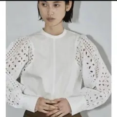 TODAYFUL Lacesleeve Cotton Blouseのサムネイル
