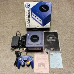 Nintendo ゲームキューブ本体 バイオレット 箱付き
