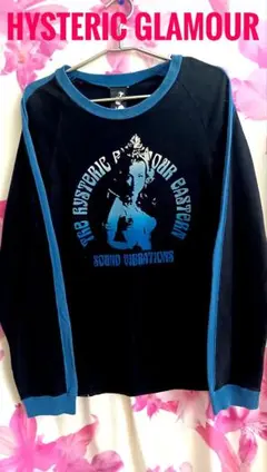 90s　Hysteric glamour　YK2 サイドライン 長袖Tシャツ