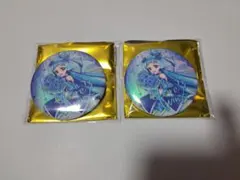 キミとアイドルプリキュア 感謝祭 缶バッジ キュアウインク サイン付き 2点