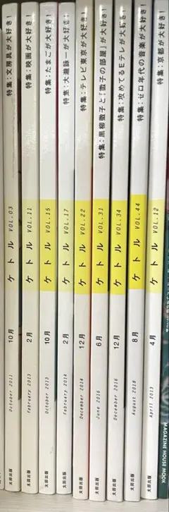 ケトル 雑誌　9冊
