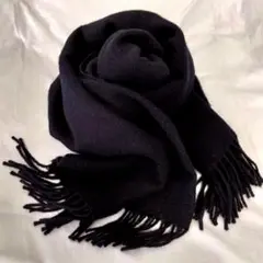 お値下げ中!!! 黒 大判ストール