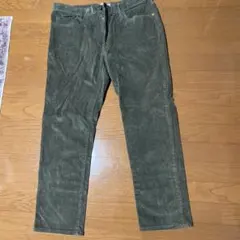 S.A. Bank 1905 コーデュロイパンツ オリーブグリーン