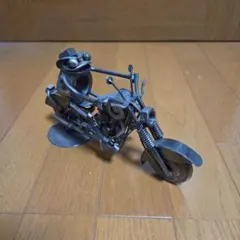 アイアンバイク 置物 廃材アート【約3キロ】 - メルカリ
