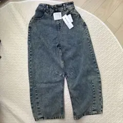 グローバルワーク　ワイドデニム140