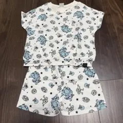 【美品】フタフタ　モンスターズインク　総柄　セットアップ　パジャマ　100のサムネイル