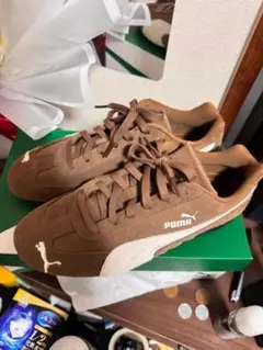 PUMA スニーカー ブラウン スエード