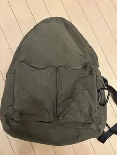 新品未使用エルベシャプリエコーデュラデイバック オリーブグリーン 