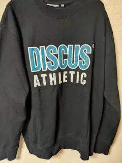 【即購入OK】【DISCUS ATHLETIC 】ブラック トレーナー 2L