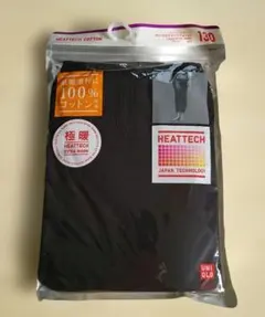 UNIQLO HEATTECH 極暖スパッツ 130 ブラック