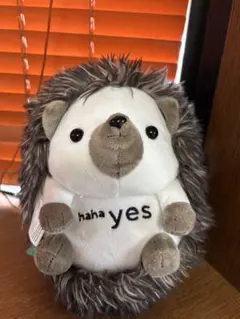 非売品・納車時限定】Teslaテスラぬいぐるみハリネズミhaha yes希少
