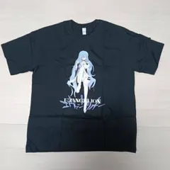 エヴァンゲリオン 綾波レイ Tシャツ 2XL 黒 アニメT オーバーサイズ
