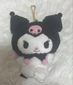 クロミ　サンリオ　ぬいぐるみ　キーホルダー