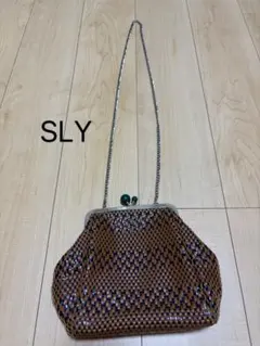 SLY がま口ショルダーバッグチェーンバックミニバックのサムネイル