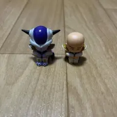 【未使用品】まちぼうけドラゴンボールフリーザクリリン2個セット【バラ売り不可】