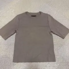UNITED TOKYO 半袖ニットTシャツ ベージュ サイズ1のサムネイル