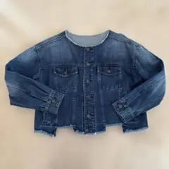 SIMPLICITE’ クロップドデニムジャケット