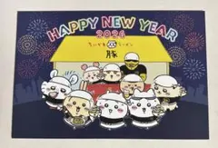 ちいかわ ラーメン豚 ポストカード