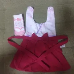 着物風スタイ　草履風靴下　セット売り