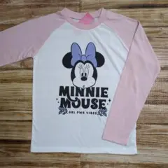 新品 未使用 ディズニー ミニー 長袖 Tシャツ ロンＴ 女の子 150