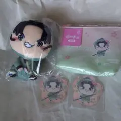 フリューくじ 忍たま乱太郎 もちぴこ　潮江文次郎　4点セット