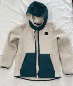 UNDER ARMOUR フリースジャケット ボアジャケット160 アイボリー