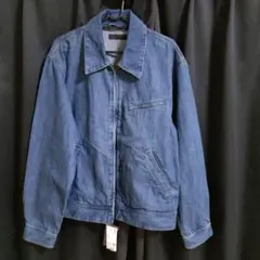 UNIQLO ジップアップブルゾン　デニムジャケット　Blue　ユニセックス