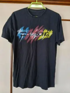 BILLABONG ビラボン プリント Tシャツ 半袖 SizeM 黒