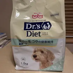 ドクターズダイエット 犬用 皮ふと毛づやの健康維持3.8kg １袋 ドクターズダイエット 犬 皮ふと毛づやの健康維持 3.8kg 皮毛管理