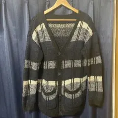 80's ニットカーディガン free size