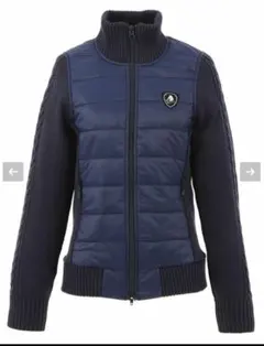 EQUILIBERTA ダウンジャケット風ジャケット ネイビー【新品未着用】