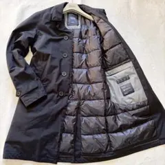 ステンカラーコート ダウンジャケット