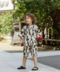 新品早い者勝ち！riziere 甚平　140