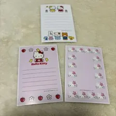 レトロ　キティちゃん　絵入りハガキ3枚
