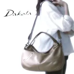 Dakota ダコタ 2way ハンドバッグ ショルダーバッグ ミニポーチ付き