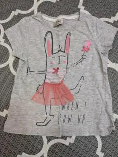next 半袖Tシャツ 110cm ウサギ柄