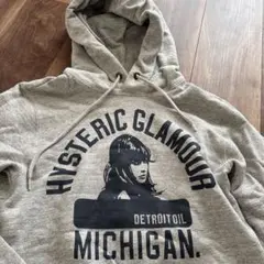 HYSTERIC GLAMOUR グレー パーカー　Sサイズ