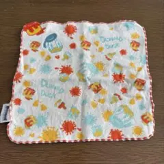 ディズニー ドナルドハンカチ