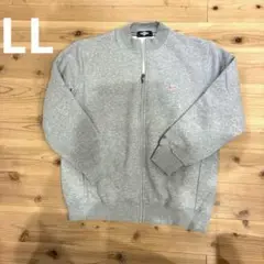 BALL グレー ジップアップ スウェット　　トレーナー
