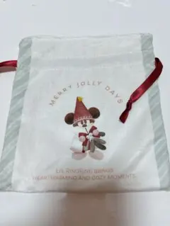 リルリンリン きんちゃく 巾着 ディズニークリスマス 2025