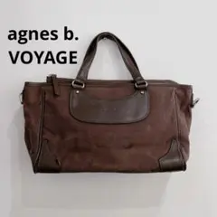 agnes b. VOYAGE バッグ ロゴ ハンドバッグ トートバッグのサムネイル