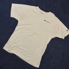 1759] USA古着 ChampionTシャツ 半袖 白 L 海外 輸入 古着