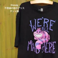 Disney 不思議の国のアリス　チシャ猫　チェシャ猫　Tシャツ