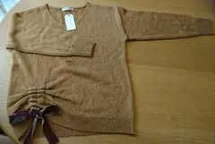 chocol raffine robe Vネックセーター