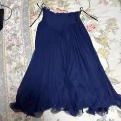 Chacott ネイビー パーティードレス